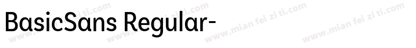BasicSans Regular字体转换